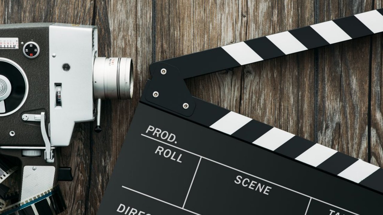 Un ciak cinematografico