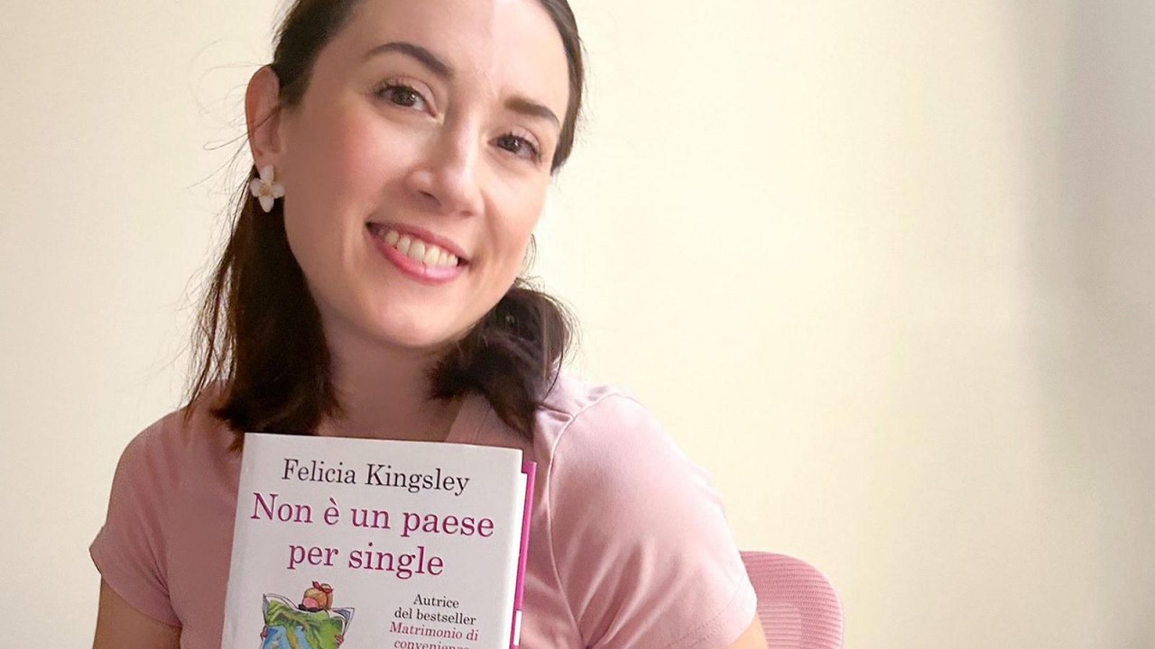 La scrittrice Felicia Kingsley