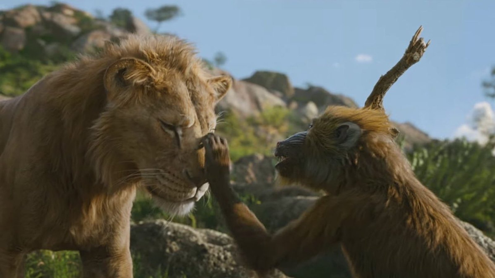 Mufasa: Il Re Leone, una scena del trailer