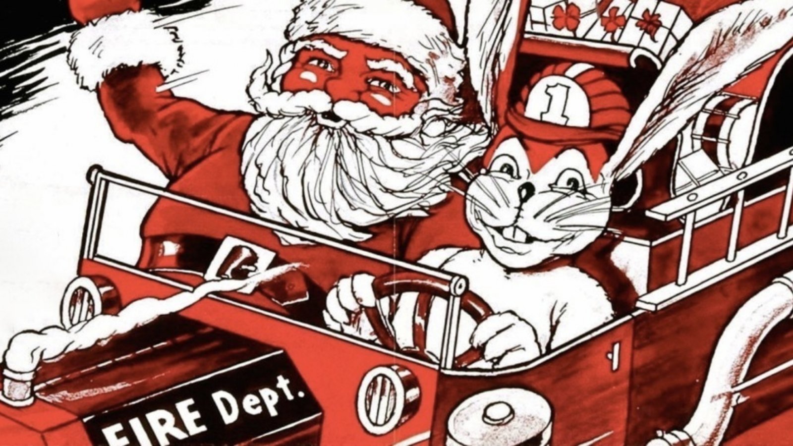 Santa and the Ice Cream Bunny