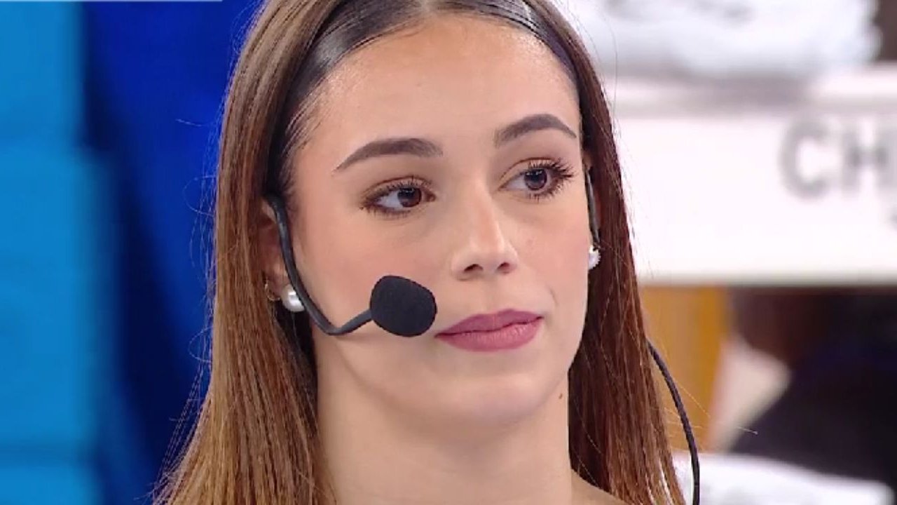 Alessia durante il pomeridiano di Amici 24