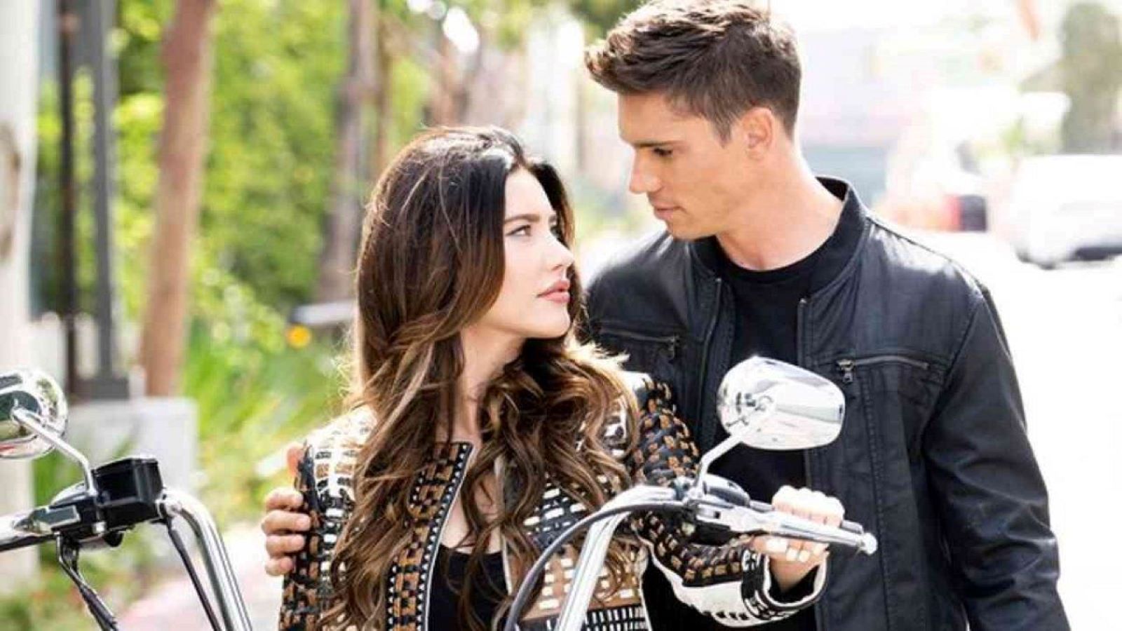 Finn e Steffy in una foto della soap statunitense