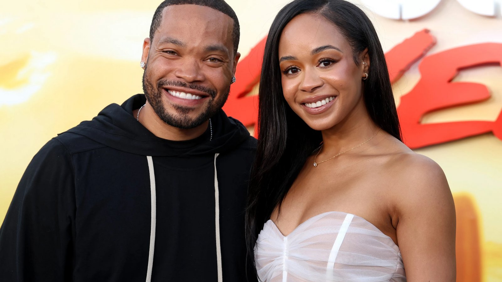 Eric Murphy e Jasmin Lawrence alla première di Beverly Hills Cop