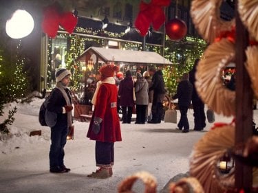 Natale Alle Porte In Sorella Di Neve