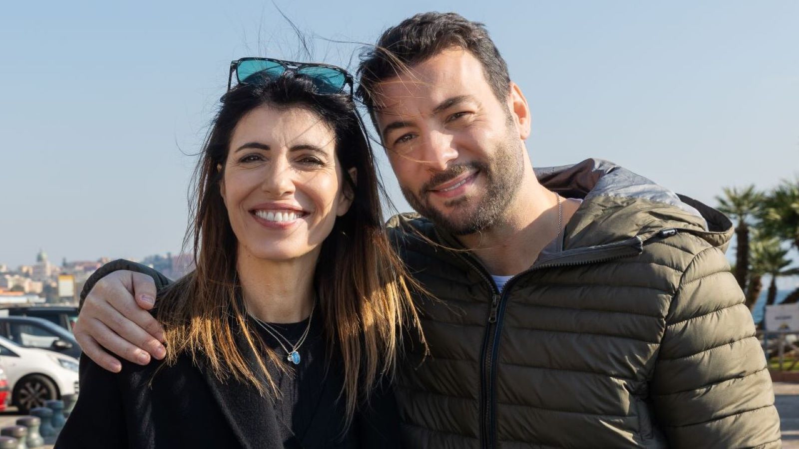 Giorgia e Samuele Cavallo sul set