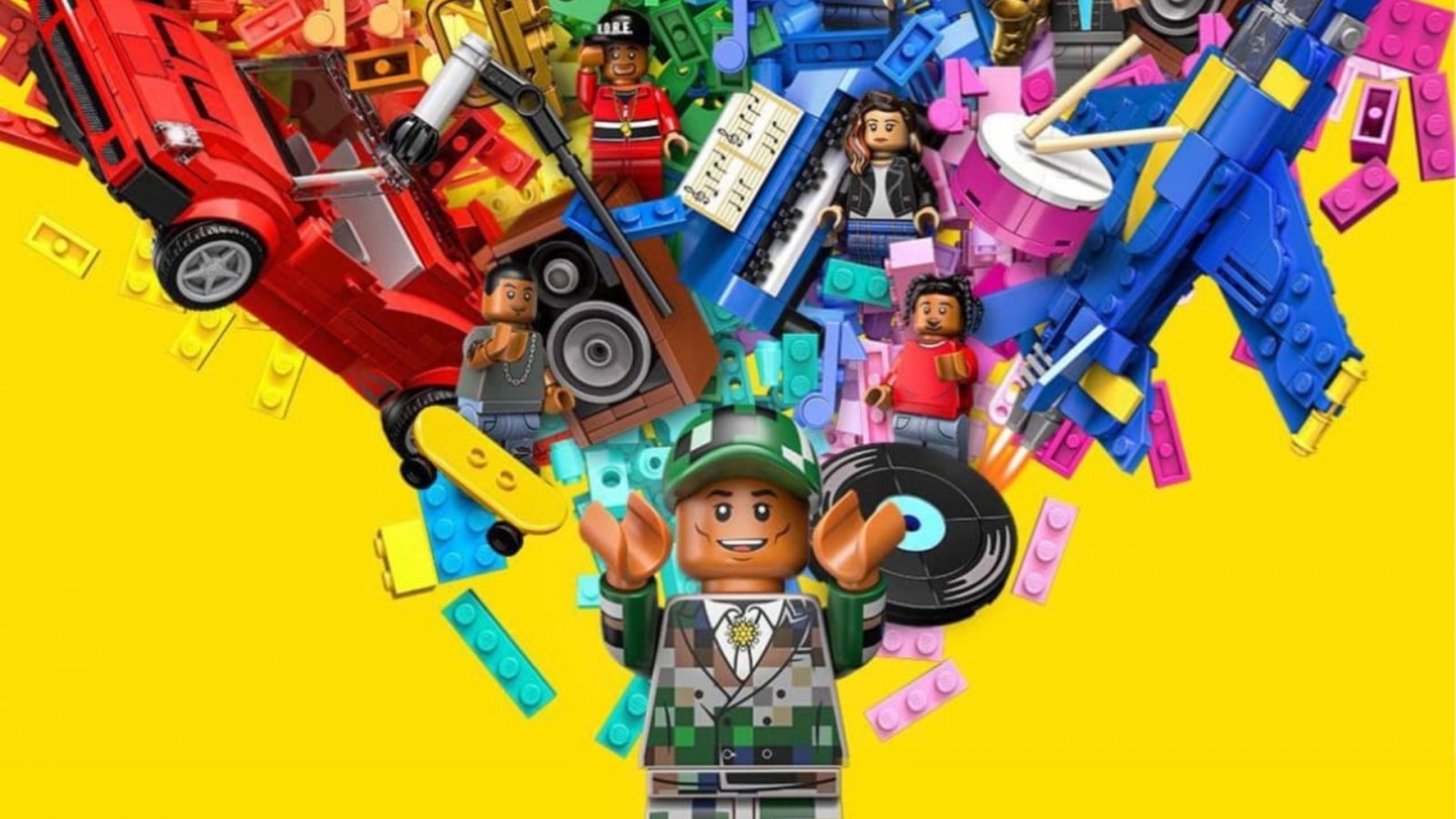 Piece by piece: la biografia di Pharrell Williams raccontata con i Lego