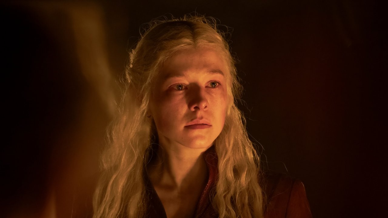 Emma d'Arcy in un'immagine di House of the Dragon 2