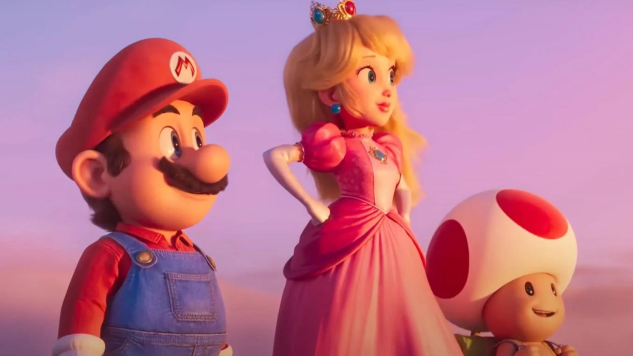 Immagine da una scena di Super Mario il film.