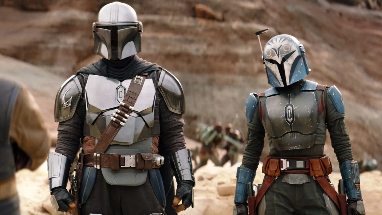 Una foto della serie The Mandalorian