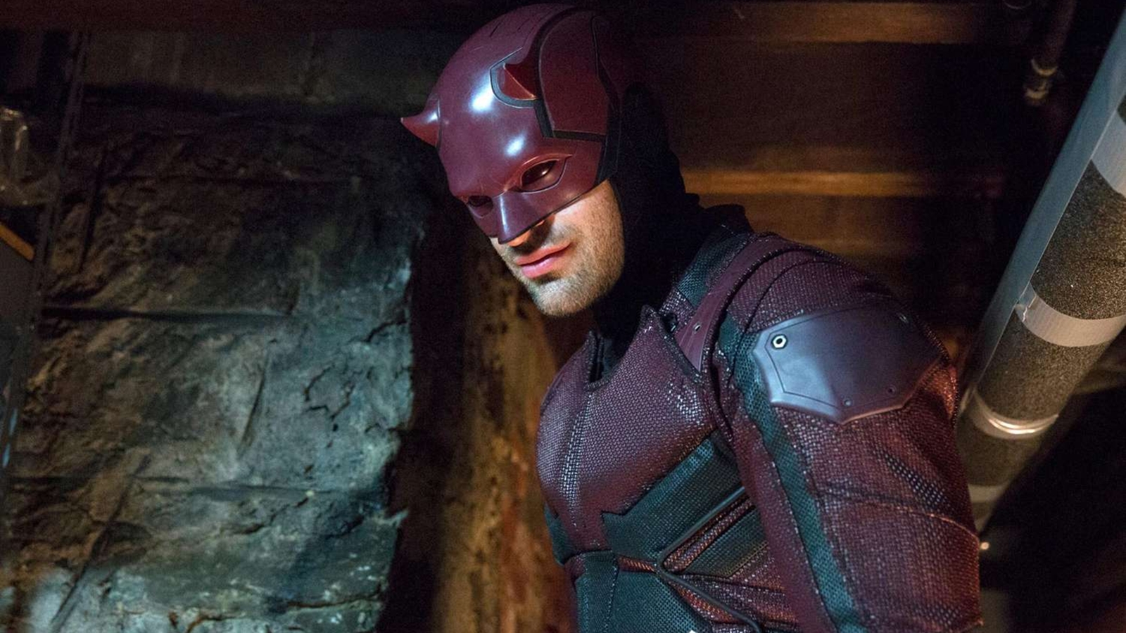 Charlie Cox nel ruolo di Daredevil