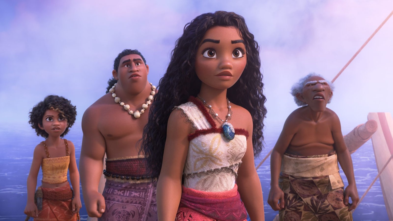 Vaiana e i personaggi protagonisti di Oceania 2