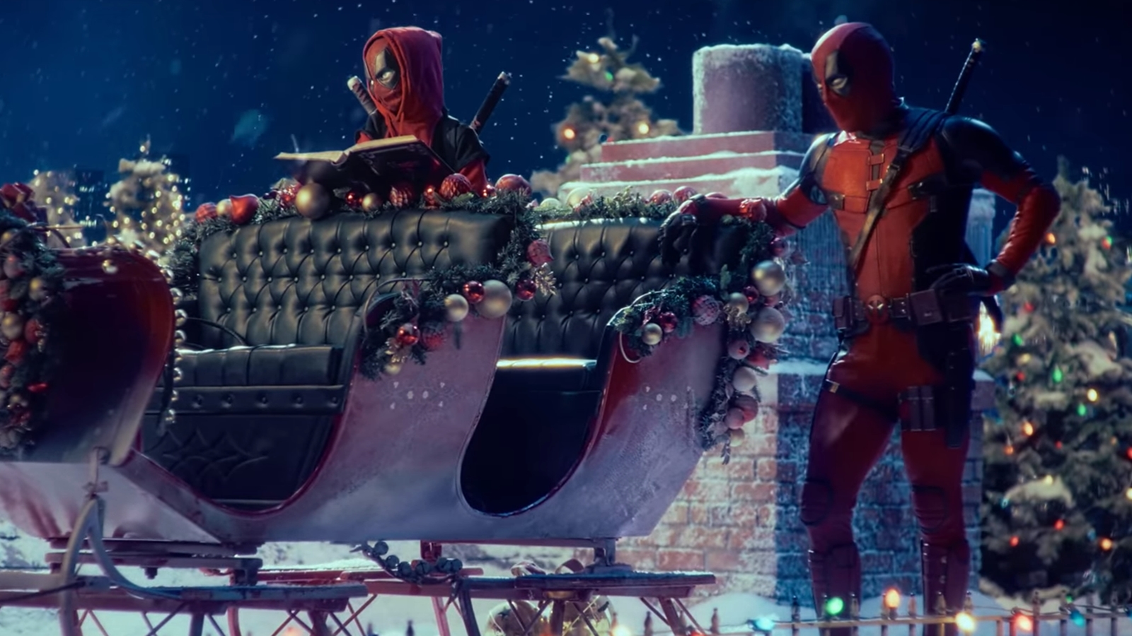 Il corto natalizio di Deadpool