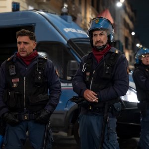 Una scena di A.C.A.B. La serie