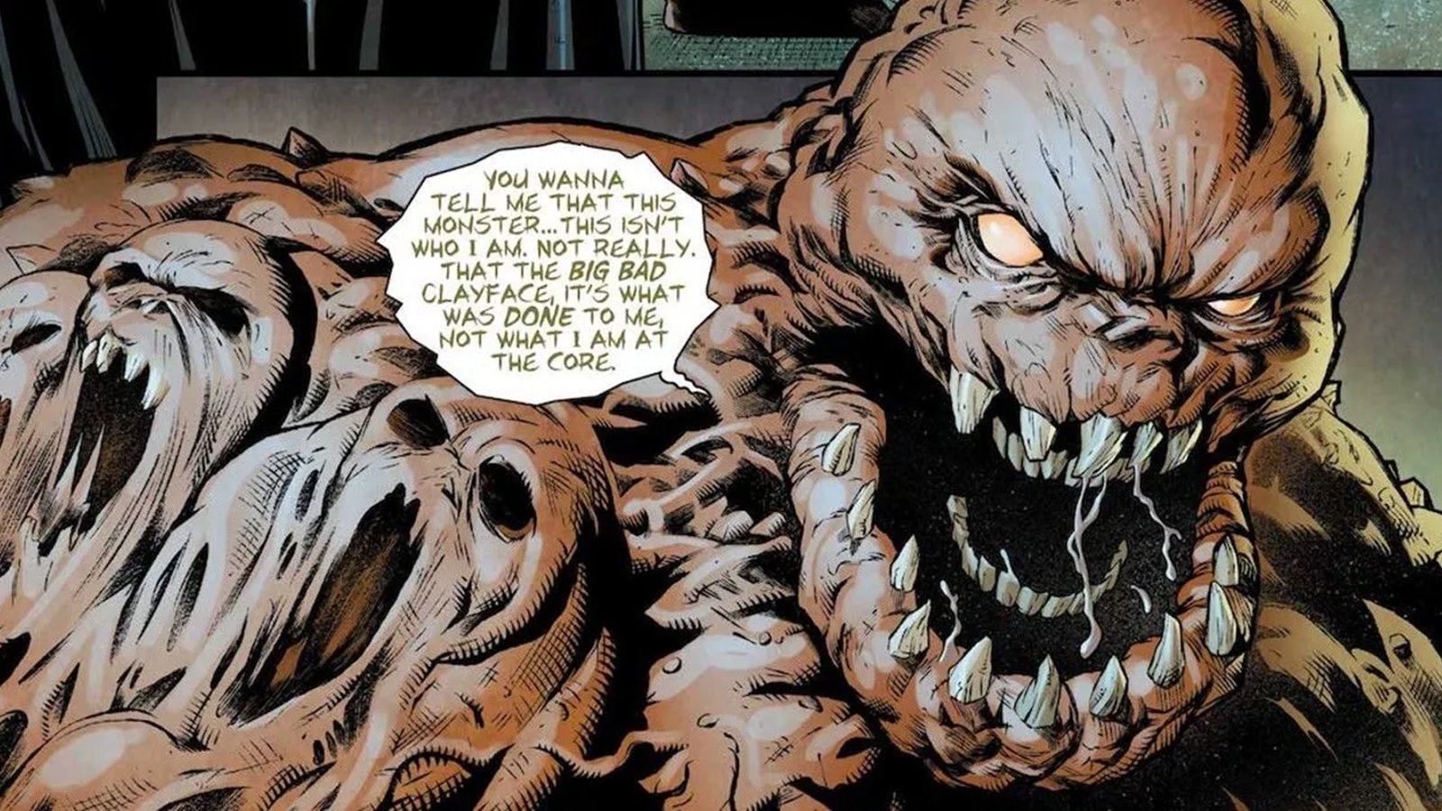 Un'immagine di Clayface