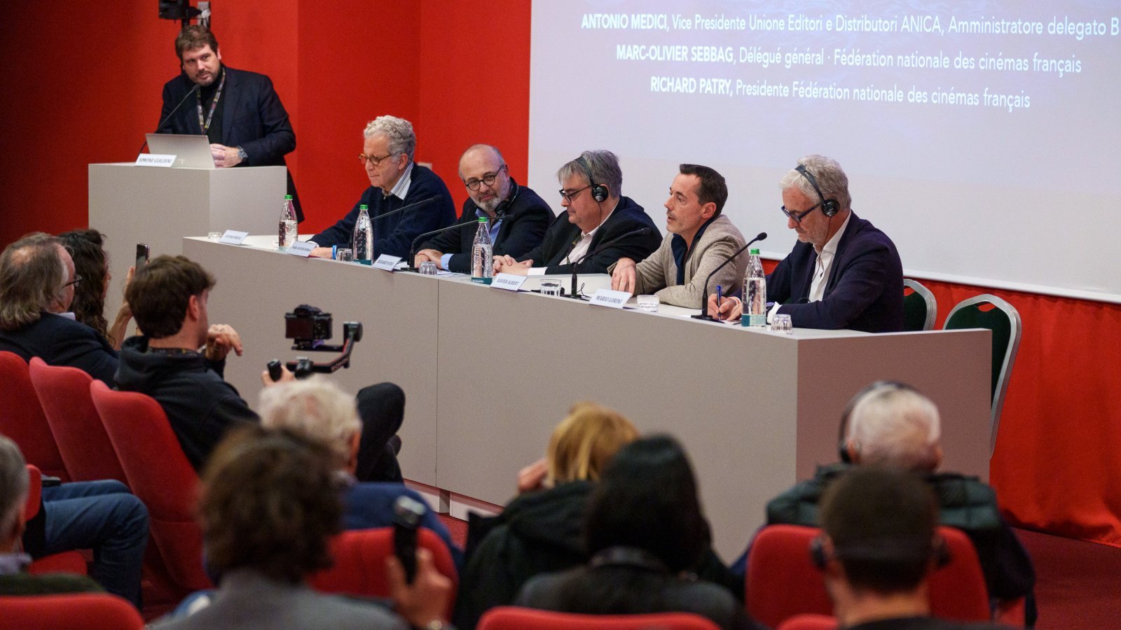 Un momento dei panel sul confronto Francia Italia a Sorrento