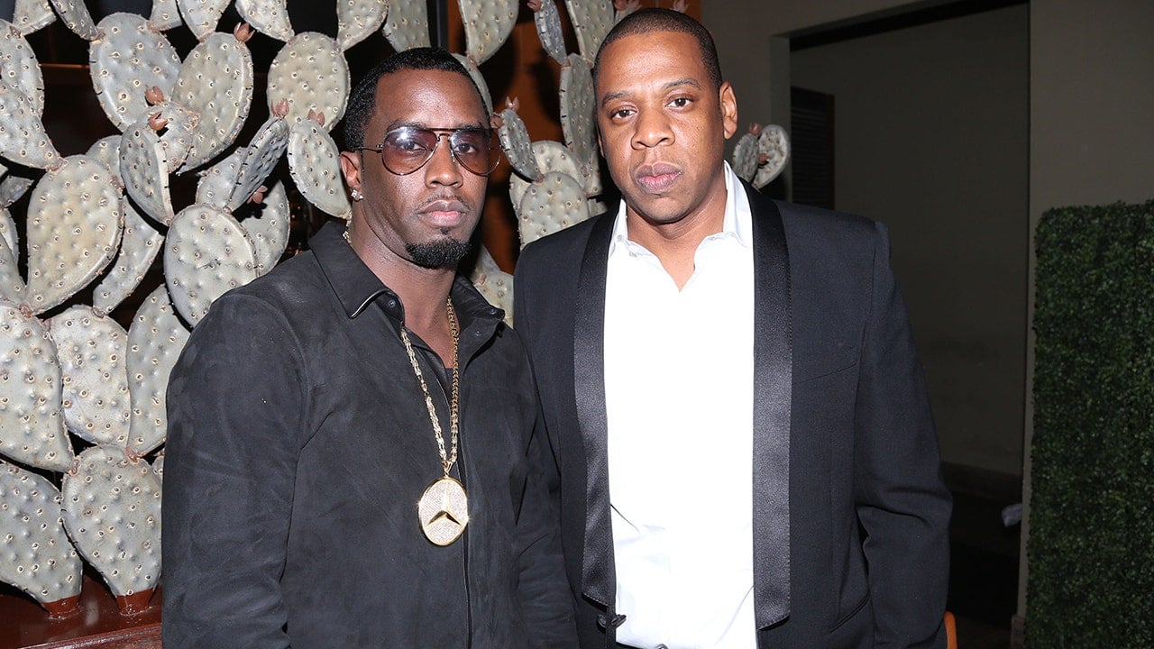 Jay-Z e P Diddy insieme durante un evento