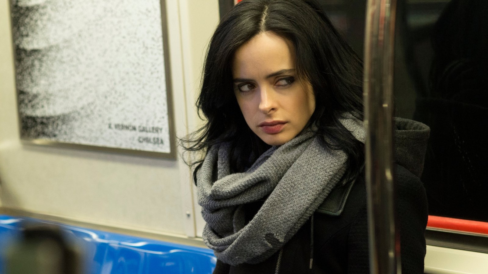 Krysten Ritter nella serie Jessica Jones