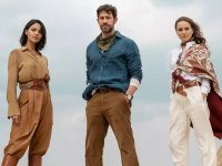 John Krasinski e Natalie Portman in versione Indiana Jones nelle prime foto di Fountain Of Youth