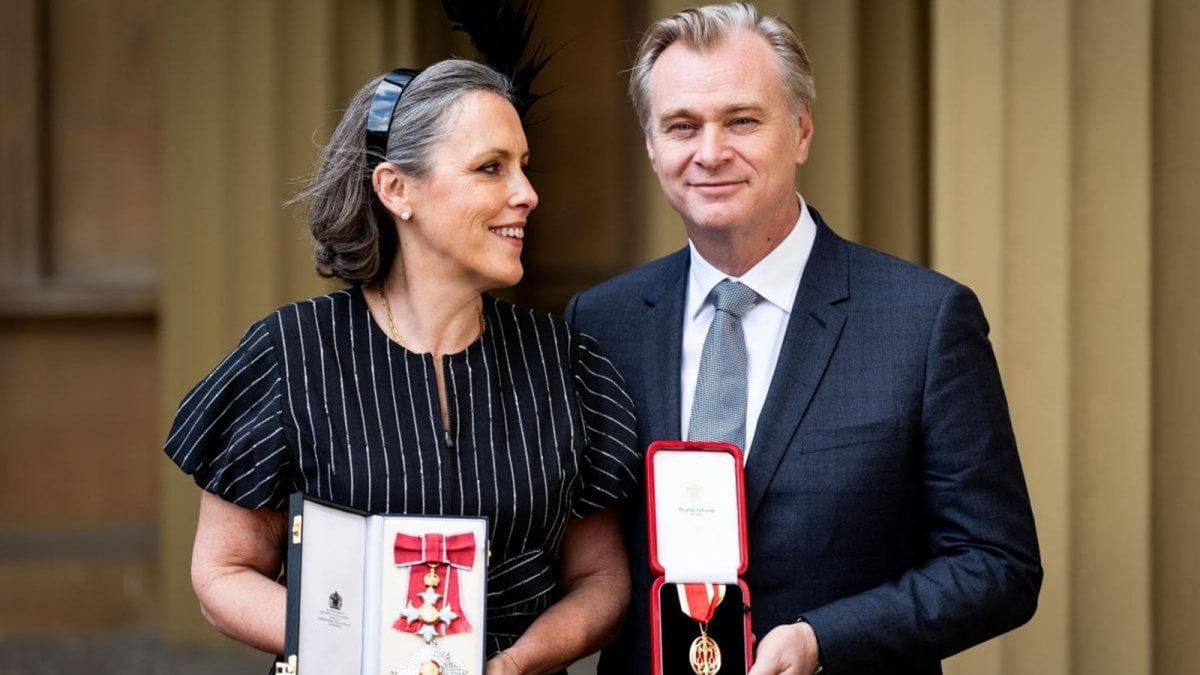 Christopher Nolan ed Emma Thomas sono stati premiati da re Carlo, diventando cavaliere e dama