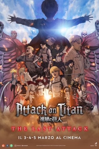 Locandina di Attack on Titan the Movie: The Last Attack