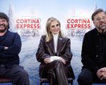 Cortina Express visto da Christian De Sica, Lillo e Isabella Ferrari: 'Un film di Natale dal tono swing'
