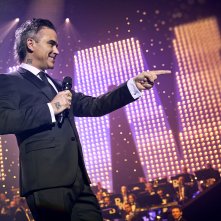 Better Man: Robbie Williams in una foto durante l'evento