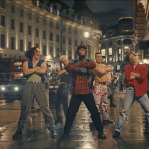 Better Man: un momento musicale del film