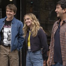 Piccoli Brividi. David Schwimmer, Sam McCarthy e Jayden Bartels in una scena della seconda stagione.