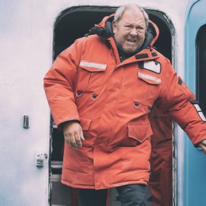 The Rig. Mark Addy in una scena della seconda stagione.