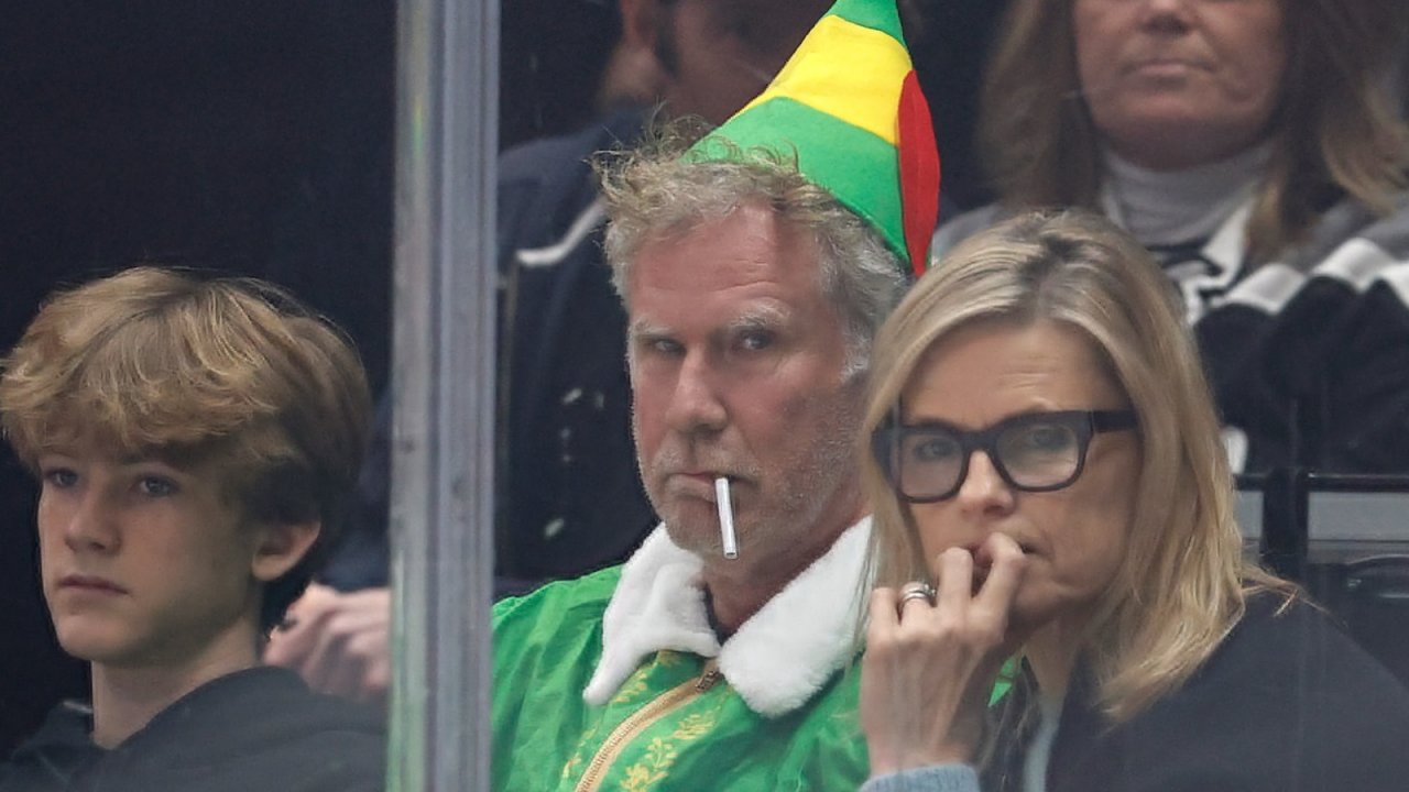 Will Ferrell vestito da Buddy