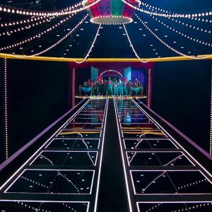 Squid Game. Il gioco del ponte di vetro nella serie Netflix.