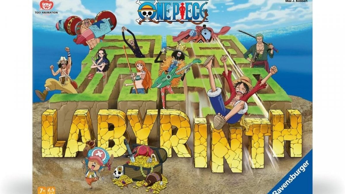 One Piece: il gioco da tavolo tematico Labyrinth è in offerta su Amazon