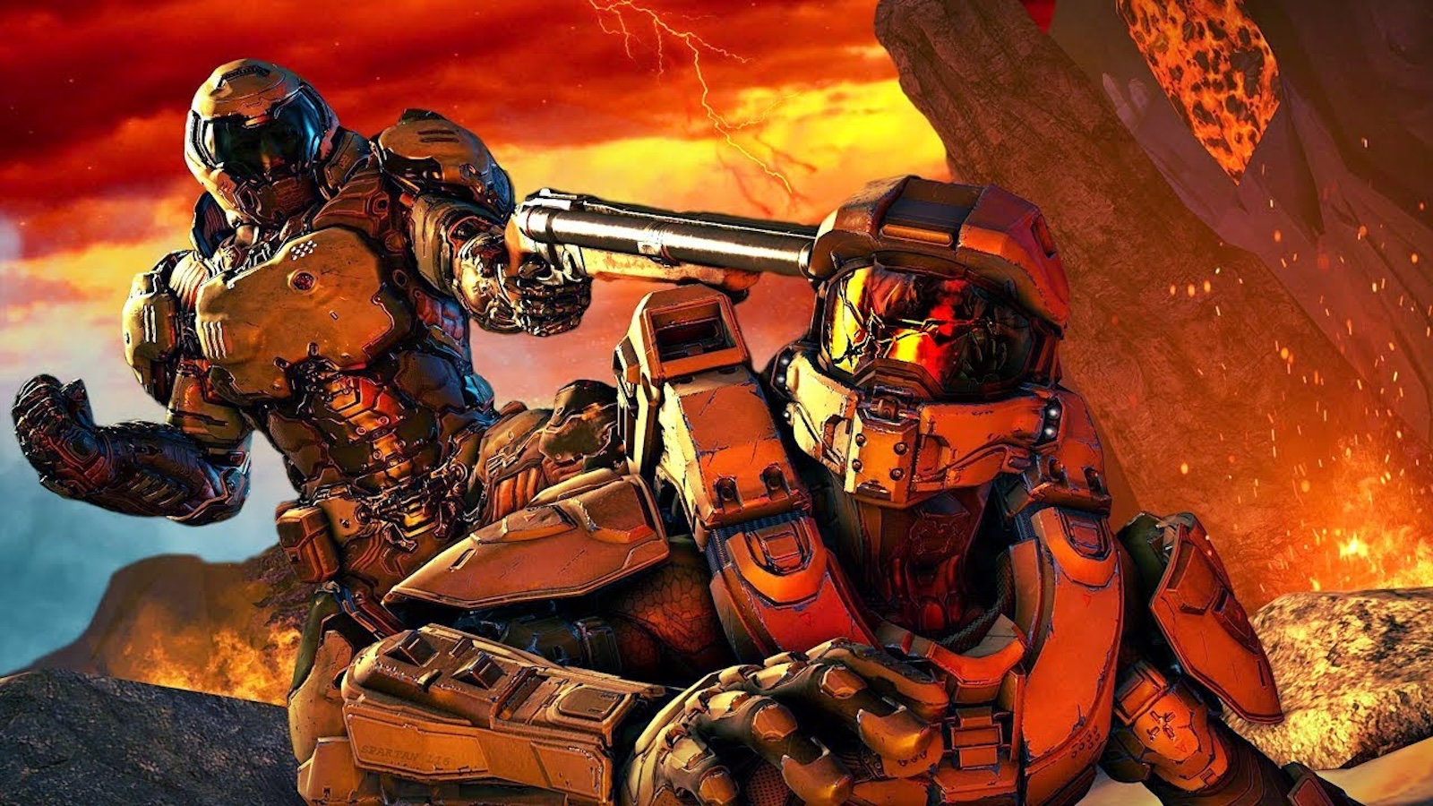 Halo e Doom in un mash-up video