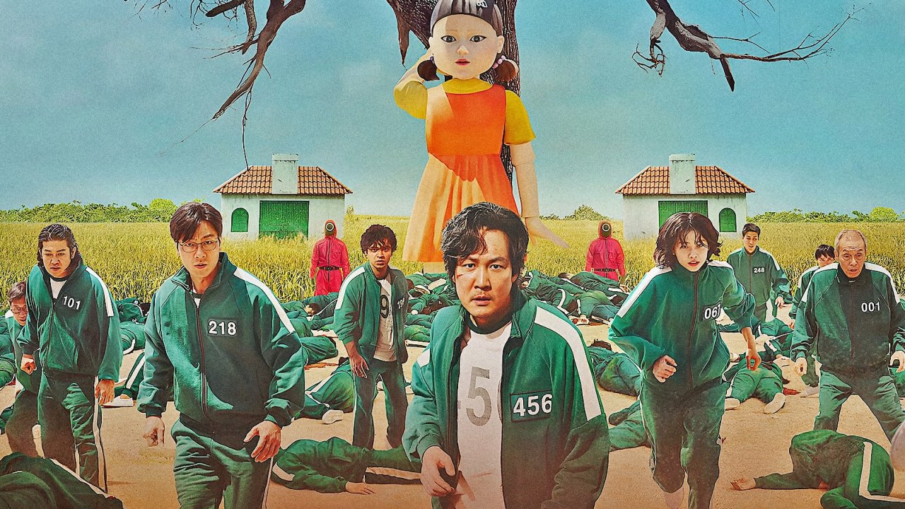 Un'immagine di Squid Game.