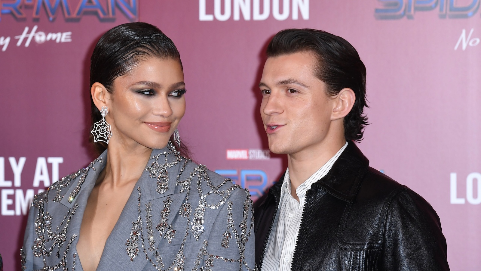 Zendaya e Tom Holland sul red carpet di Spider-Man: No Way Home