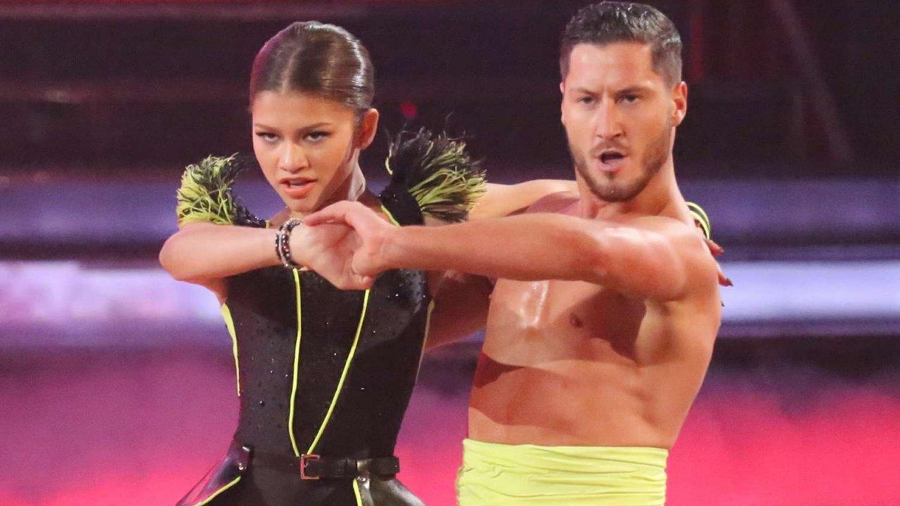Zendaya durante lo show Dancing with the stars