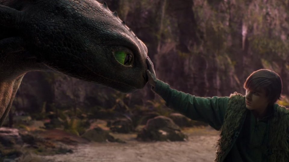 Dragon Trainer Hiccup E Sdentato Fanno Amicizia