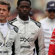 F1: Brad Pitt e Damson Idris in una foto dal set