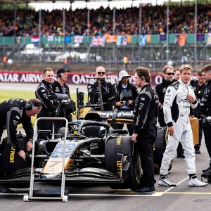 F1: Brad Pitt sul set