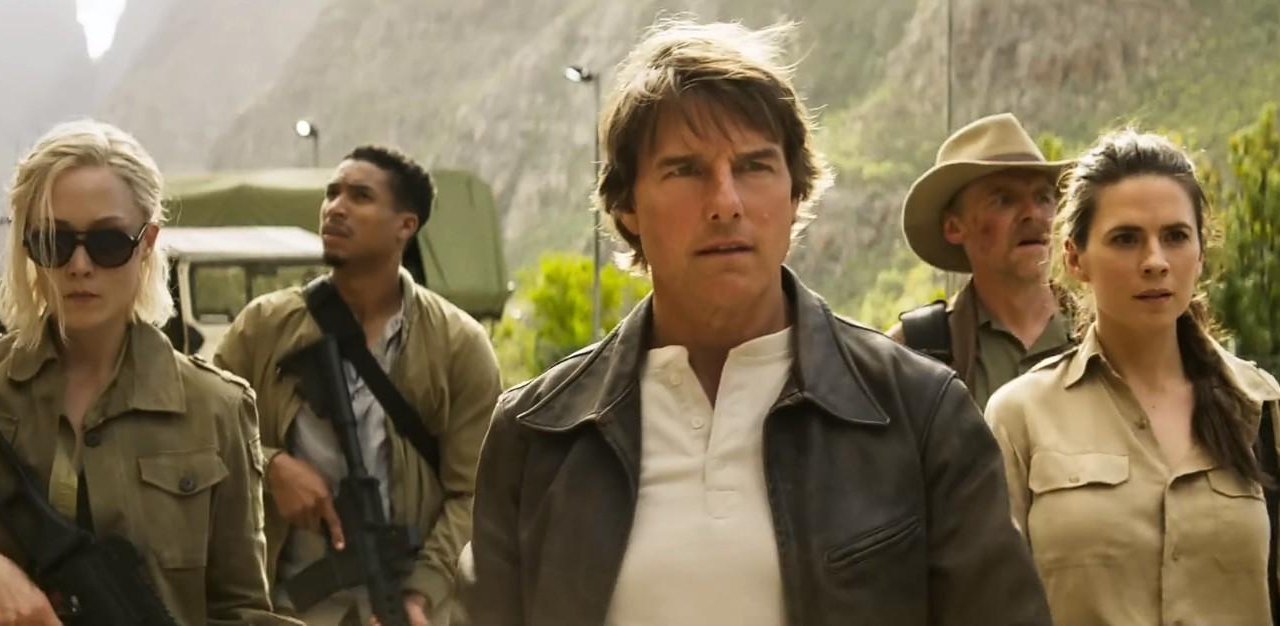 Tom Cruise in una scena di Mission: Impossible - The Final Reckoning