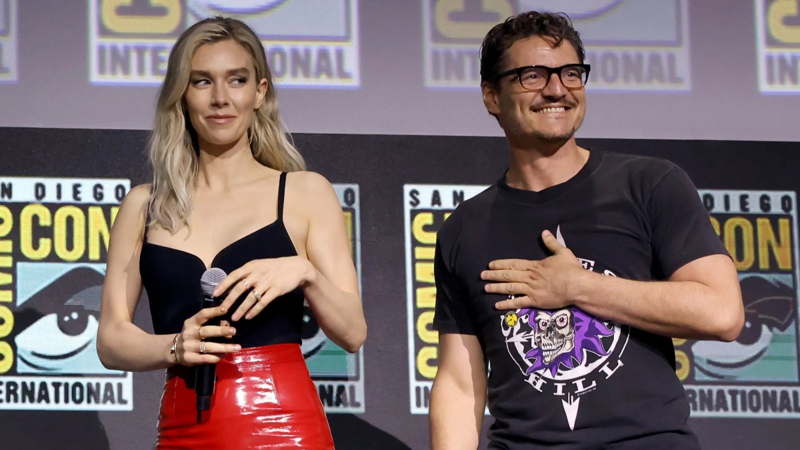 Vanessa Kirby e Pedro Pascal  al San Diego Comic-Con