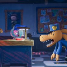 Dog Man: una scena del film d'animazione