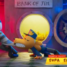 Dog Man: una sequenza del film d'animazione