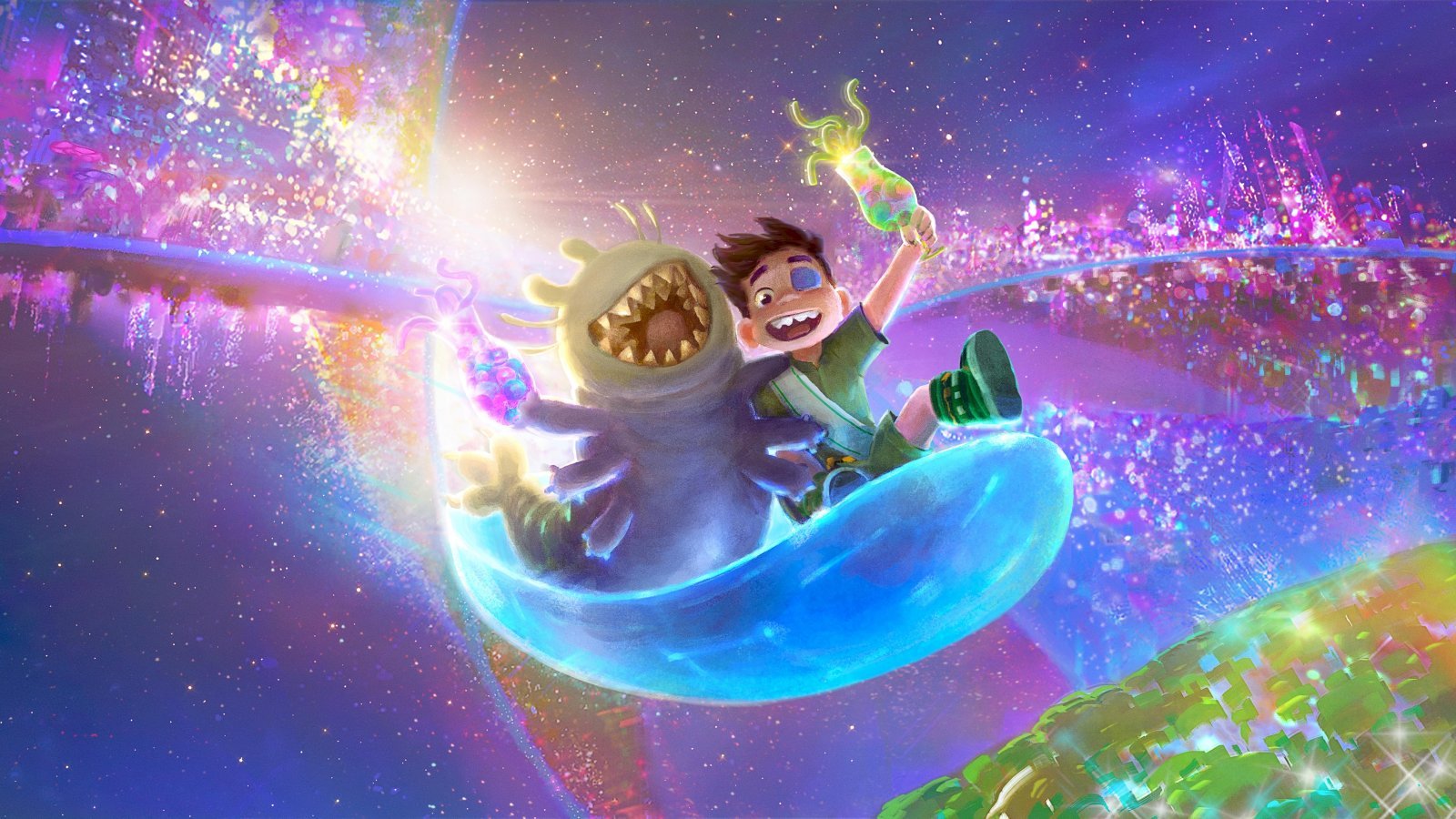 Una scena del film d'animazione Pixar Elio