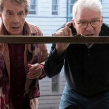 Only Murders in the Building. Steve Martin e Martin Short in una scena del finale della quarta stagione.