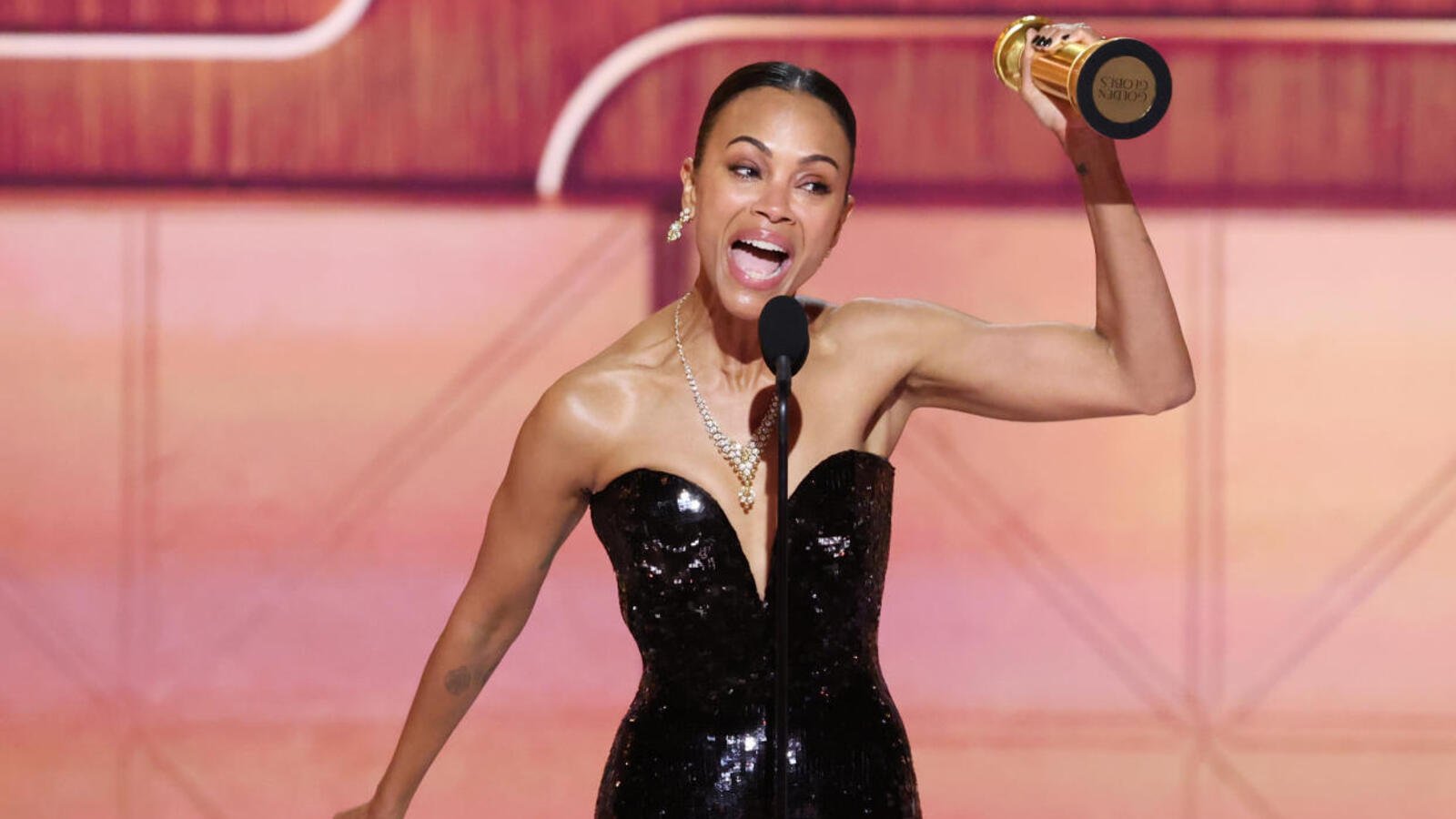 Zoe Saldana ha vinto per Emilia Perez