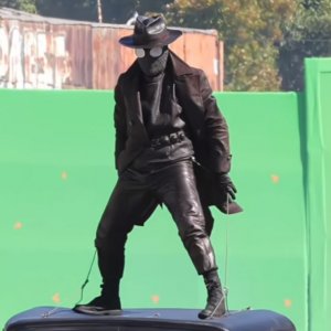 Spider-Noir: un'immagine dal set della serie