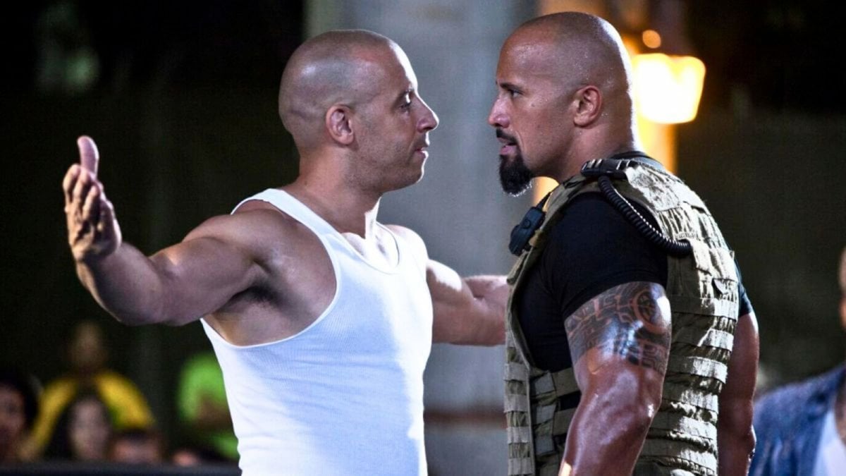 Vin Diesel saluta Dwayne Johnson sul palco dei Golden Globes scantenando i commenti sui social