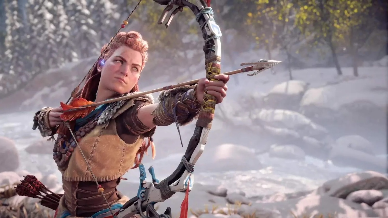 Horizon Zero Dawn, un'immagine dal videogame