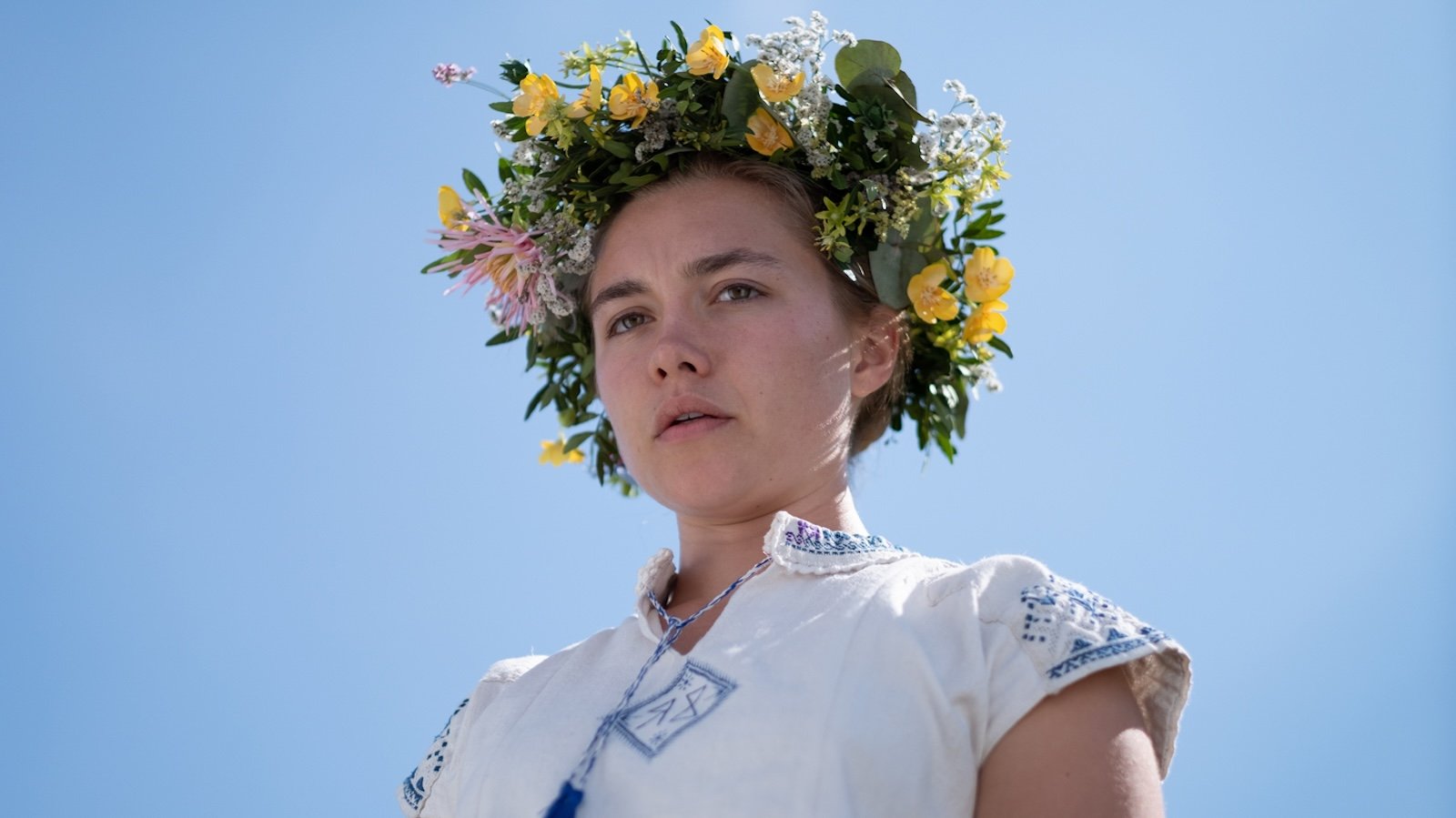 Midsommar: Florence Pugh in una scena del film di Ari Aster